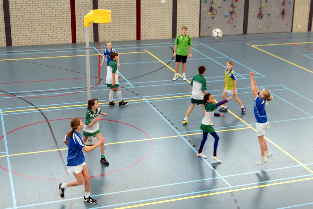 Korfbal D2  19 januari -006.JPG